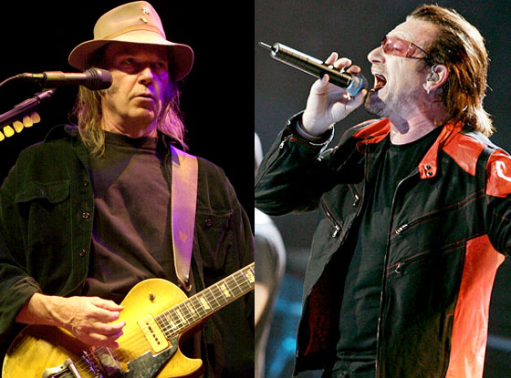 Bono, Neil Young Bono, Neil Young